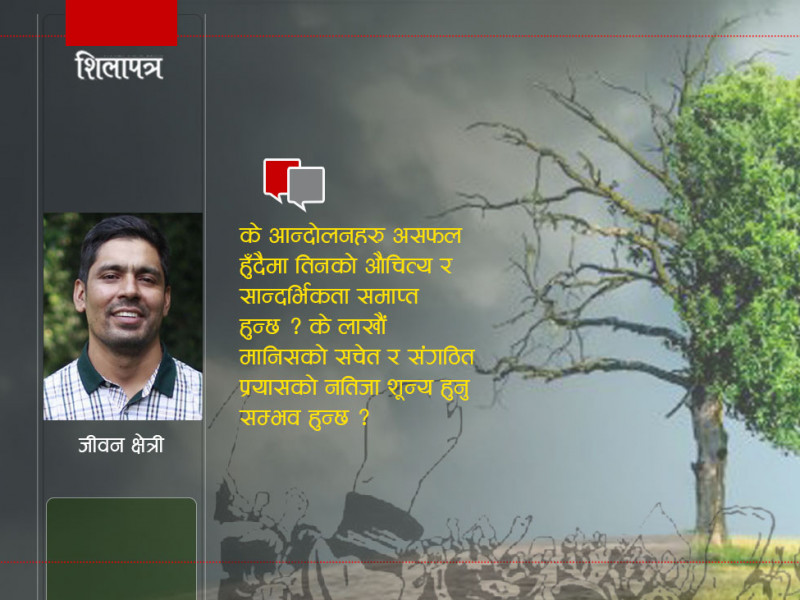 वर्ष २०२० :  विद्रोह दबाइयो, विद्रोहहरू चिरञ्जीवी भए !