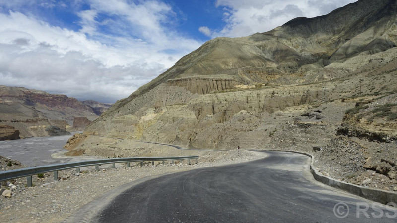 कालीगण्डकी कोरीडोरः जोमसोम–कागबेनी खण्डमा कालोपत्र