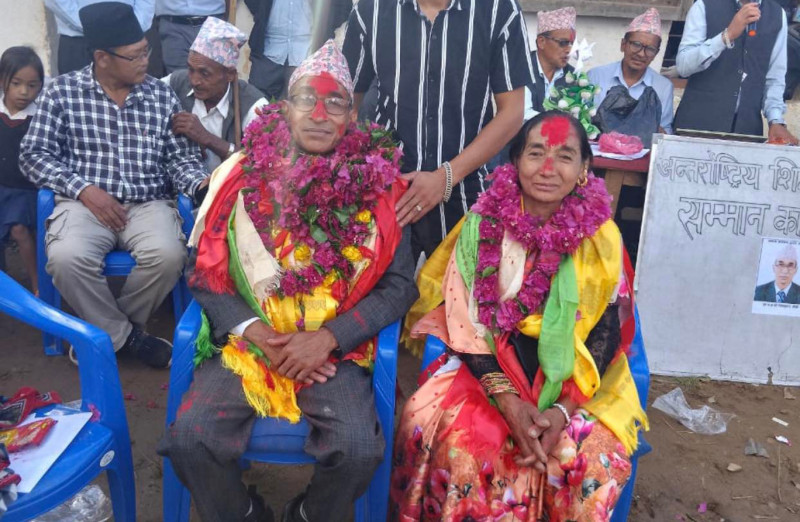 दुर्गमका शिक्षा ज्योति ‘जोशी सर’ सम्मानितः पञ्चायतकालमा बर्खास्त, बहुदल आएपछि पुनर्वहाली 