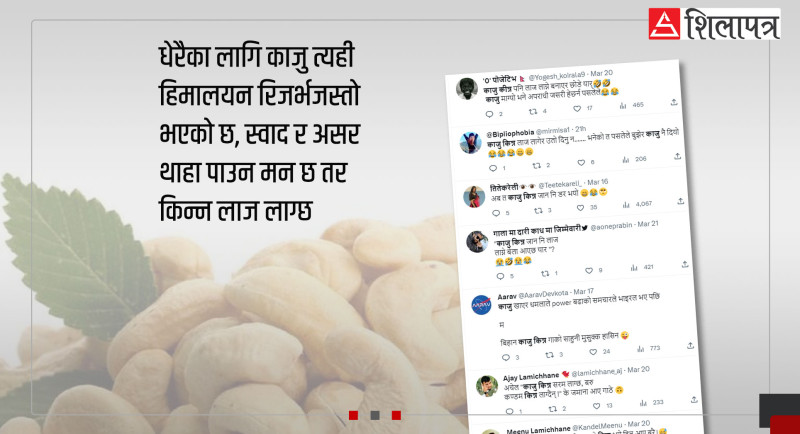 युट्युबरको बजारमा काजु बदनाम (ब्लग)