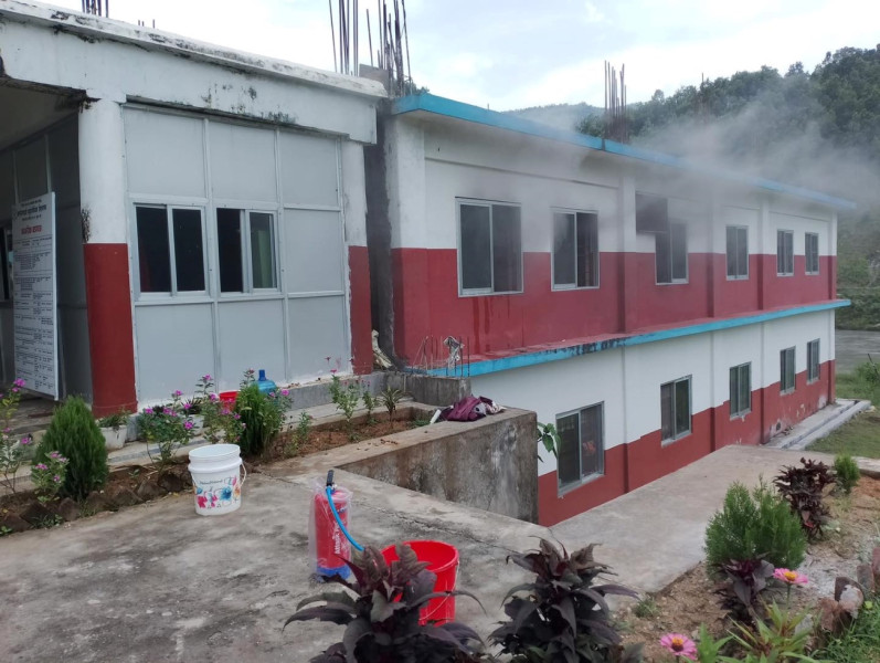 कालीगण्डकी बहुप्राविधिक शिक्षालयमा आगलागी