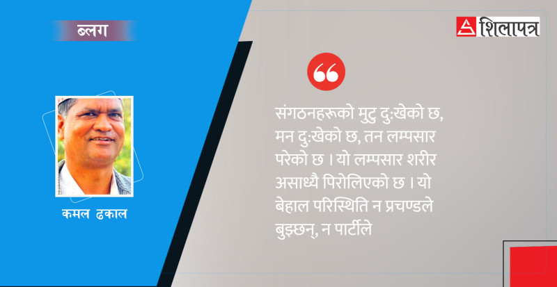 माओवादीको दक्षिणपन्थी तीव्र गति, संगठनमा पुग्दैछ क्षति