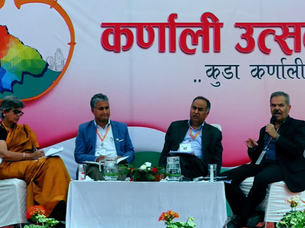 कर्णाली उत्सवः ‘कुडा कर्णालीका’मा सुर्के थैली फुकाल
