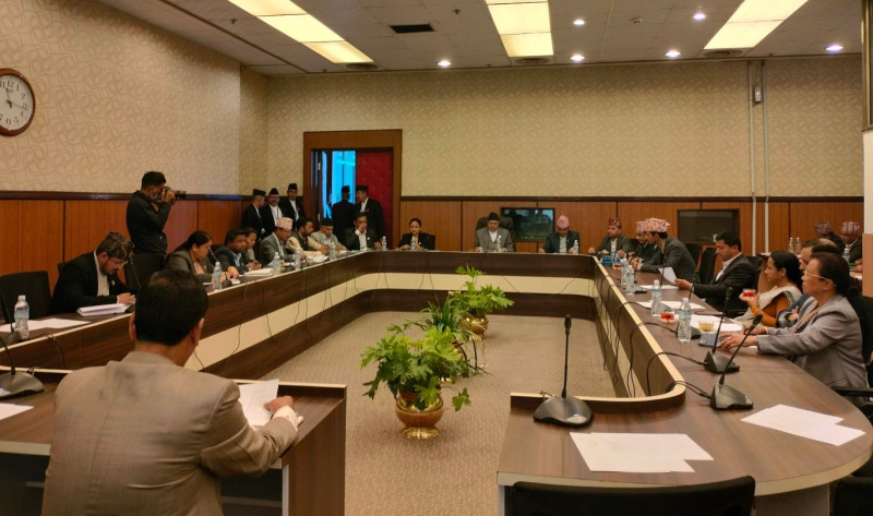विषयगत समितिका लागि भोलि साँझसम्म सदस्यको नाम पठाउने कार्यव्यवस्था समितिमा सहमति 