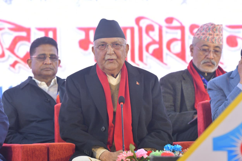 एमालेमा १९ पदाधिकारी र ३०१ केन्द्रीय कमिटी सदस्य बनाउन ओलीको प्रस्ताव