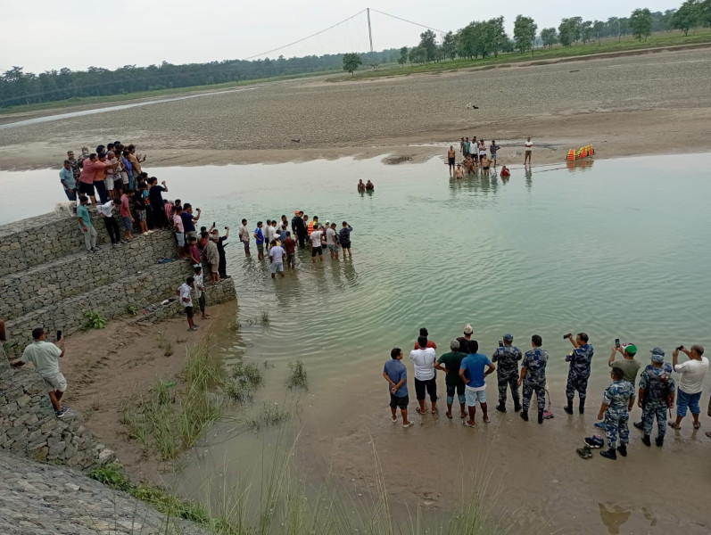 कैलालीमा नदीमा डुबेका चारै किशोरको शव फेला