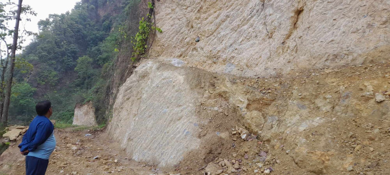 कालीगण्डकी कोरिडोर : फलेवास–अर्मादी खण्ड निर्माणमा ढिलासुस्ती