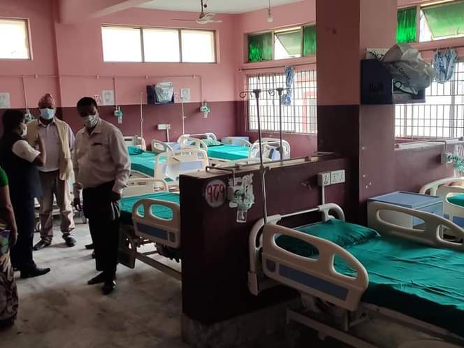 कोसी अस्पतालले भेन्टिलेटरसहित ६१ बेडको कोभिड वार्ड बुधबारदेखि सञ्चालनमा ल्याउने