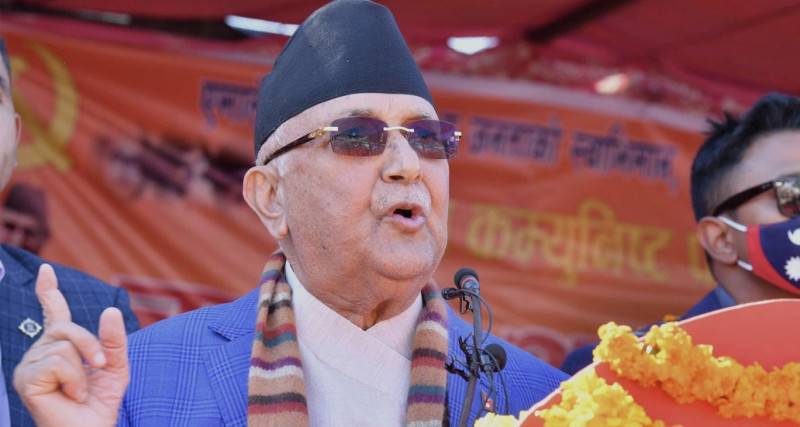 कालीकोट पुगेर ओलीले भने- कर्णालीलाई सुगम बनाउनु छ