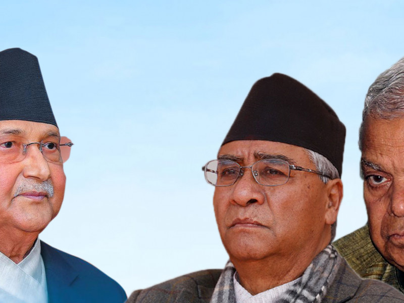 ओलीसँग हित्तचित्त मिलेका महन्थ फेरि देउवाकै क्याम्पमा