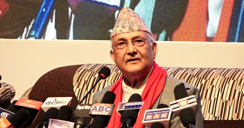 एमालेले बहुमत ल्याउँछ, राप्रपा र जसपासँग मिलेर सरकार बनाउँछ : अध्यक्ष ओली 