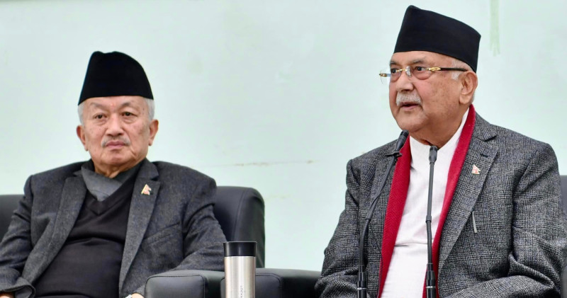लोकतन्त्र र राष्ट्रिय स्वार्थका लागि एमाले कांग्रेससँग सहकार्य गर्न तयार छः ओली