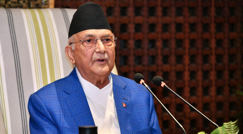 नेपालको सीमा समस्या अर्जेन्टिना-चिली-जापानसँग हुँदैन, हुने भनेकै भारत-चीनसँग होः ओली