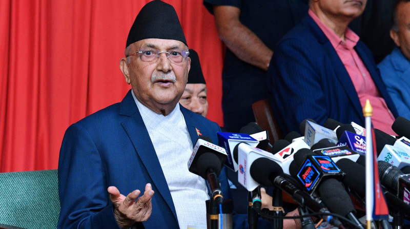 एसिया कपबारे ओलीले फेसबुकमा शेयर गरेको भिडियो र क्याप्सन डिलिट गरे