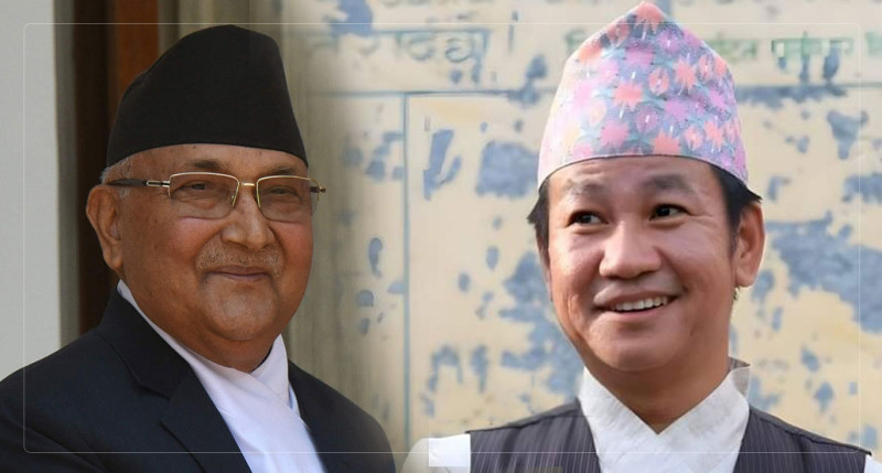 केपी ओलीमाथि हर्क साम्पाङको अर्को प्रहार- कठै बरा गफाडी