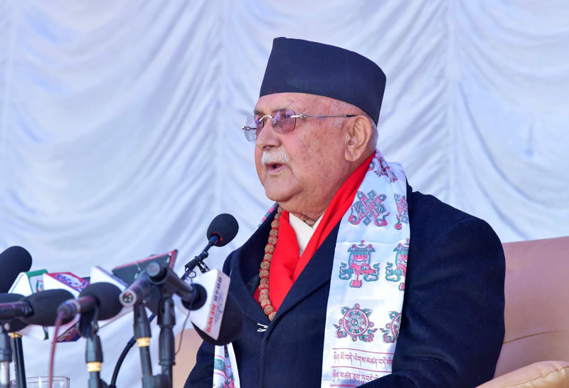 ओली चुनावी प्रचारप्रसारका लागि झापा जाँदै