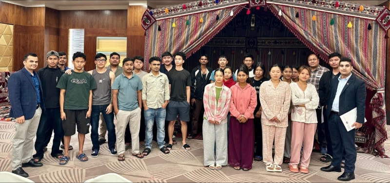 कुवेत ट्रान्जिटमा रोकिएका ३३ नेपाली साउदी हुँदै गन्तव्यतिर प्रस्थान