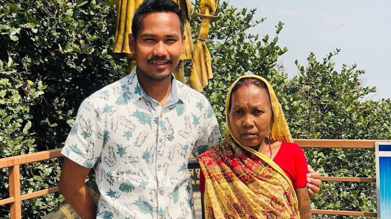 क्रिकेटर ललित राजवंशीलाई मातृशोक