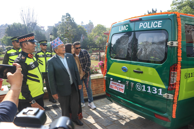 ललितपुर महानगरले सुरु गर्‍यो वातावरण भ्यान [तस्वीरहरू]