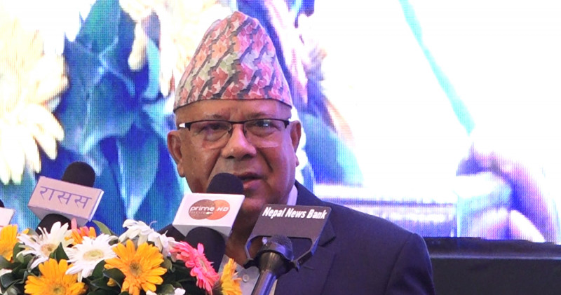 माधव नेपाल अपिल– मुलुकलाई ठूलो दुर्घटनाबाट जोगाएको गठबन्धनका उम्मेदवारलाई जिताउनुस्