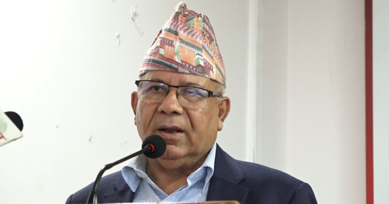 संविधान र गणतन्त्रको रक्षाका लागि समाजवादी मोर्चा गठन : अध्यक्ष नेपाल