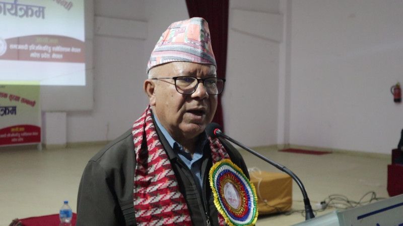 तत्काल एमालेसँग एकताको सम्भावना छैन : अध्यक्ष नेपाल