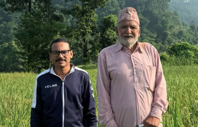 बिरामी बुबाको प्रश्न :  फिल्म कस्तो चल्या छ ? 'माग्ने'को जवाफ– मलाई गाली गर्दै छन् बुबा