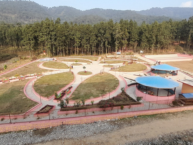 पहिले गाँजा तस्करीको अखडा, अहिले पिस पार्क
