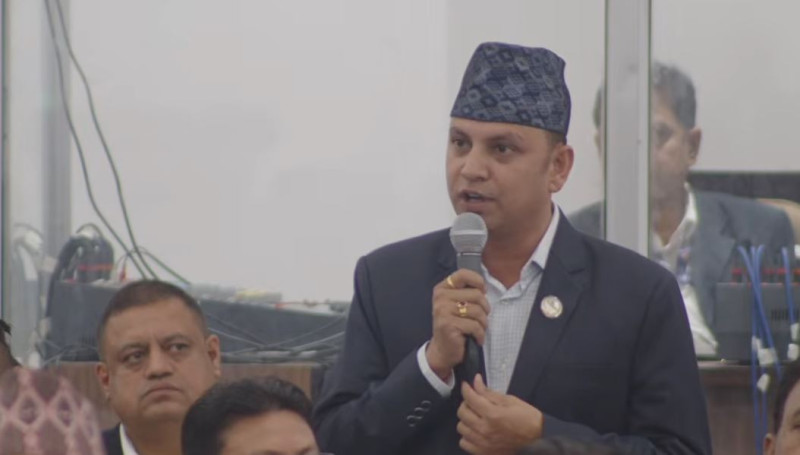 मनिष झाको आग्रह– संसद चिया पसल होइन, गुरुकुल बन्नुपर्छ