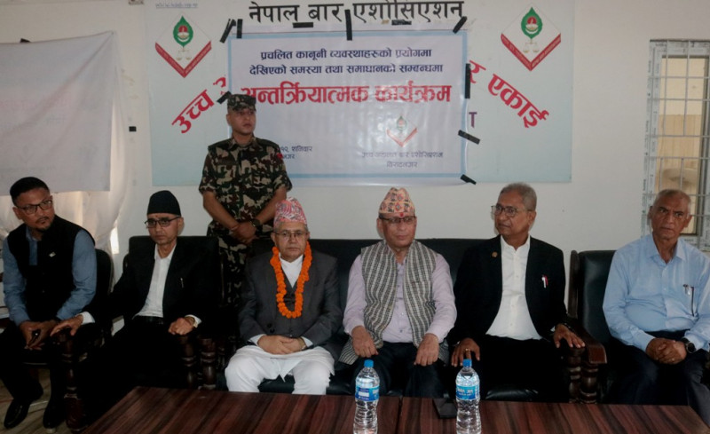 विधिको शासन सञ्चालनका लागि तीन अङ्गबीच समन्वय जरुरीः सभामुख घिमिरे