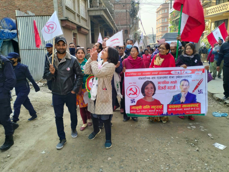 मानुषीकाे निर्वाचन क्षेत्रमा पनि मतगणना सुरु