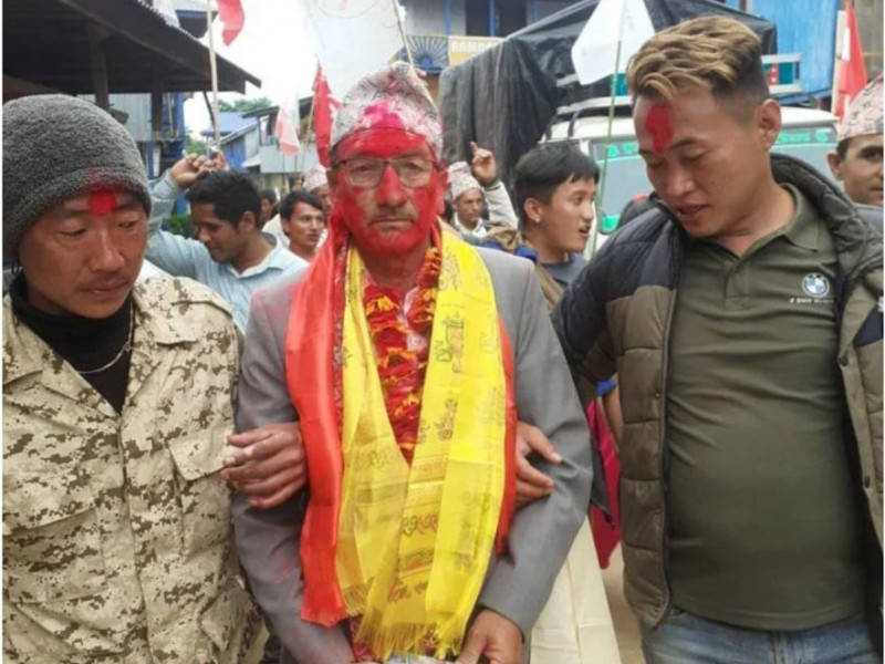 तुम्बेवा गाउँपालिका–१ को वडाध्यक्षमा गठबन्धनका उम्मेदवार धनबहादुर कार्की विजयी
