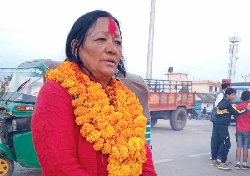 कर्णालीको सभामुखमा एमालेकी नन्दा गुरुङ निर्वाचित