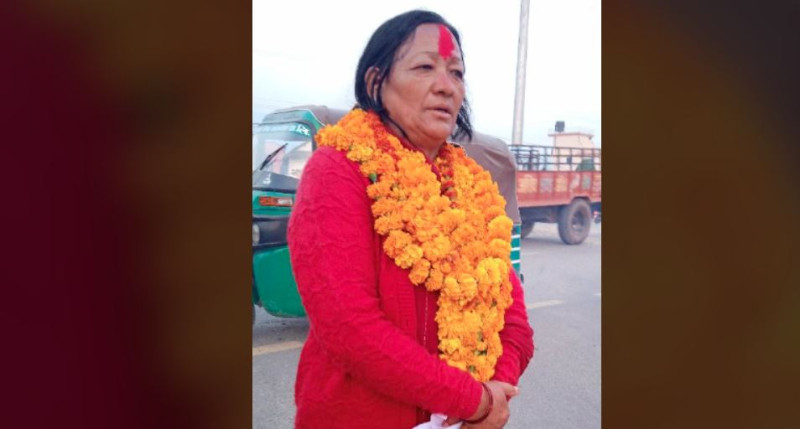 कर्णालीमा एमालेबाट सभामुख उम्मेदवार नन्दा गुरुङ