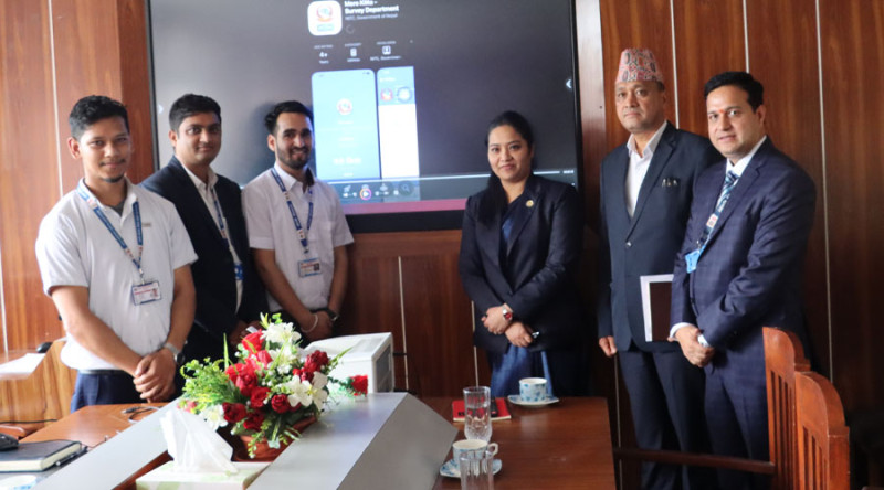 ‘मेरोकित्ता’ मोबाइल एप सार्वजनिक, जग्गासम्बन्धी सेवा अब घरमै बसेर लिन सकिने