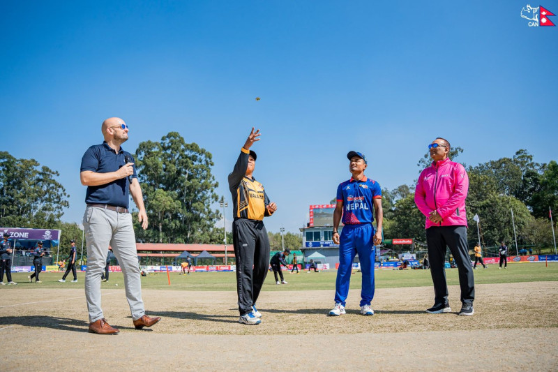 अभिनाश बोहोराको घातक बलिङमा १६५ रनमा रोकियो मलेसिया, नेपाललाई दोस्रो जितको अवसर