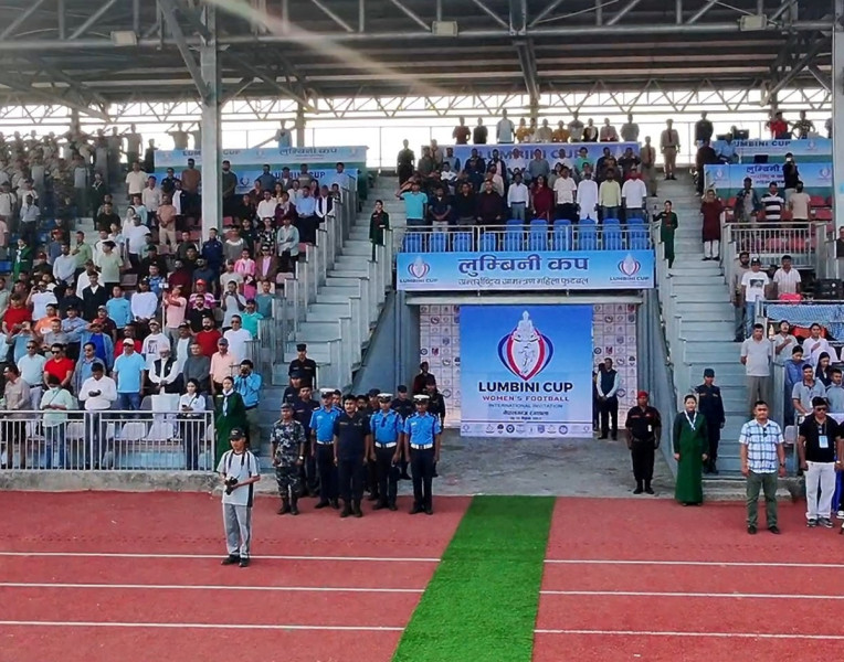 ६ वर्षपछि नेपालगञ्ज रंगशालामा खेलकुदको रौनक