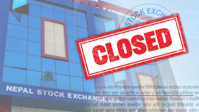 आज नेप्सेको कारोबार किन बन्द भएको हो ?