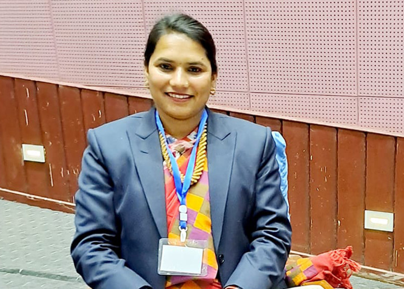 कांग्रेस लुम्बिनी संसदीय दलको सचेतकमा निमा गिरी नियुक्त