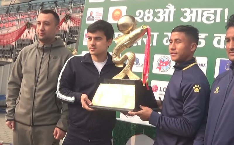 आहा रारा गोल्डकपको उपाधिका लागि पुलिस र उज्वेकिस्तानको ब्ल्याक बुल्स भिड्दै 