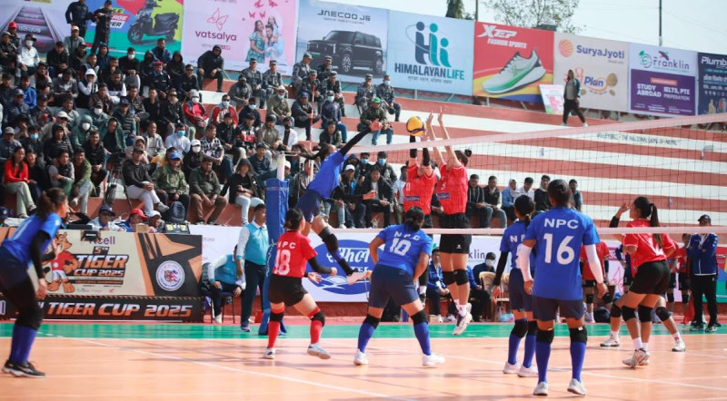 टाइगर कप भलिबलः ट्राभल इन्क्वारी, थाइल्यान्डमाथि पुलिसको जित 