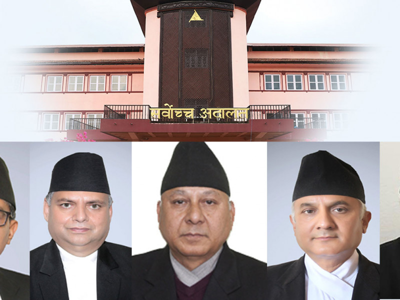चाेलेन्द्रकाे चालमा पाँच न्यायाधीश फस्दा बार अप्ठेराेमा, आन्दोलन मत्थर हुने संकेत