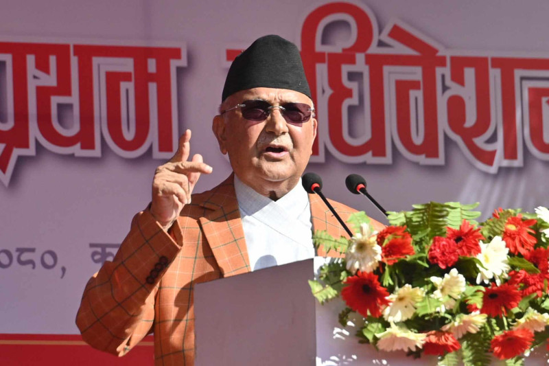 बागमतीका नेताहरूलाई ओलीको चेतावनी– प्यानल बनाएर चुनाव लडे उम्मेदवारी खारेज गर्छु