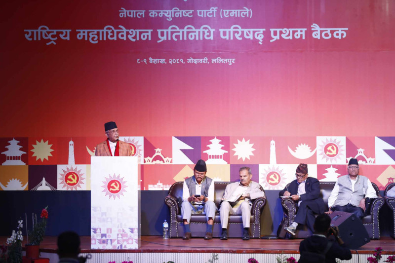 ओलीको टिप्पणी- रास्वपाको उदय र कांग्रेसको शक्ति विस्तार विवेचनायोग्य घटनाका रूपमा देखा परे