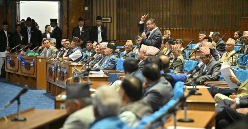 सुन प्रकरण छानबिन गर्न उच्चस्तरीय समिति नबने एमालेले संसद चल्न नदिने (भिडियो)