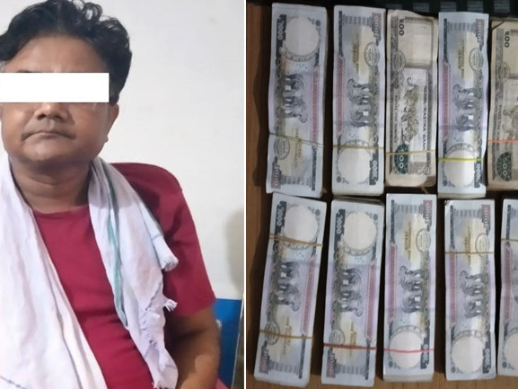 स्रोत नखुलेको साढे १२ लाख रुपैयाँसहित भारतीय नागरिक पक्राउ