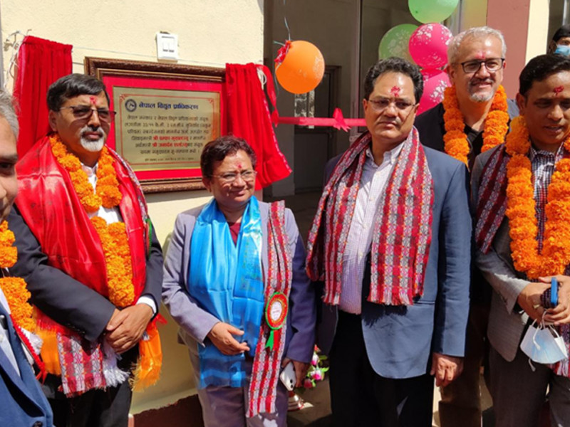 मुसिकोट सबस्टेसन उद्घाटन गर्दै ऊर्जामन्त्री भुसालले भनिन्- सबै नागरिकका घरमा विद्युत् पुर्‍याउँछौँ
