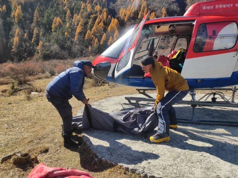 पाङबारी हिमाल चढ्न गएका दुई इटालीयन आरोहीको शव फेला