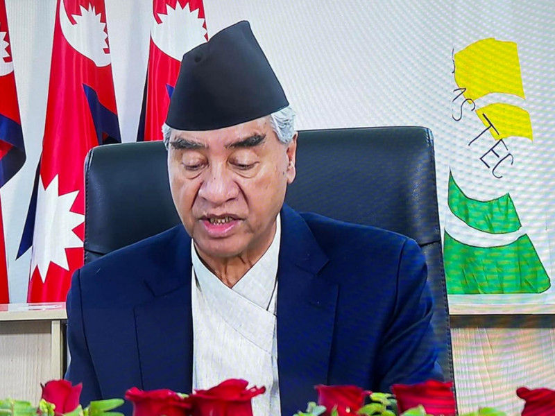 इन्द्रजात्राले प्रकृति र मानवबीचको अन्योन्याश्रित सम्बन्धलाई प्रतिविम्बित गर्छ : प्रधानमन्त्री देउवा