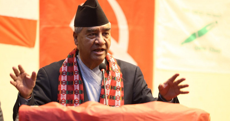 रहरले होइन बाध्यताले गठबन्धन बनेको होः प्रधानमन्त्री देउवा